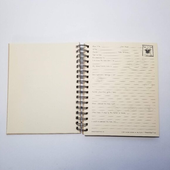 "Books I've read" A Reader's Journal Log Book Reading Notebook Write It Down! - Picture 3 of 6